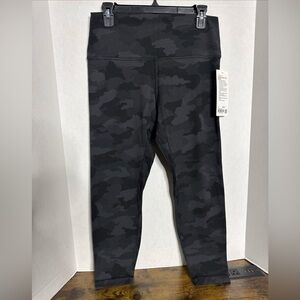 Lululemon Leggings Align HR Pant 25” H3DC NWT Size 8/10/12 Heritage Camo Coal